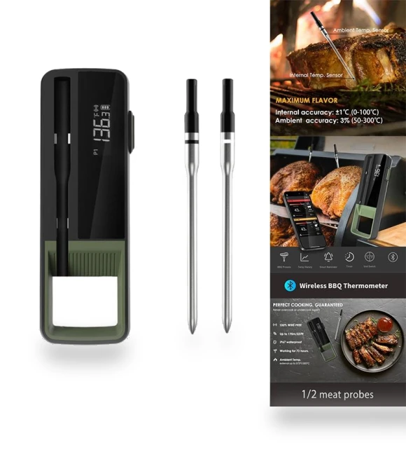 Wireless Meat Thermometer — Thermometers, Daily necessities-V