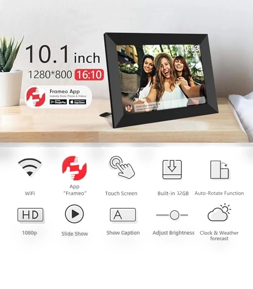 10.1 Inch Smart WiFi Digital Photo Frame — Digital Frames, Frameo