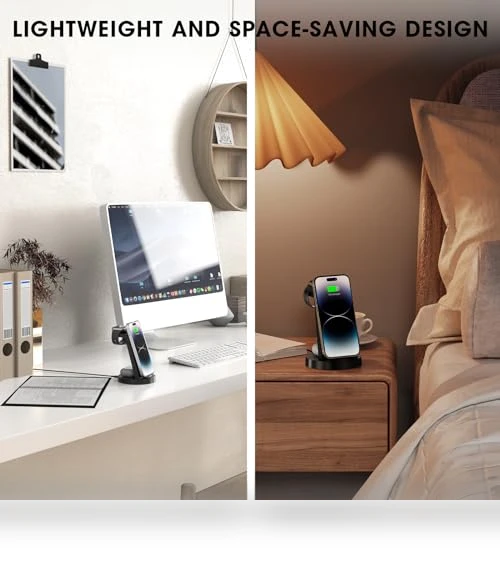 3 in 1 Wireless Charging Station — Chargers, SHENZHEN GTL TECHNOLOGY CO .,LTD