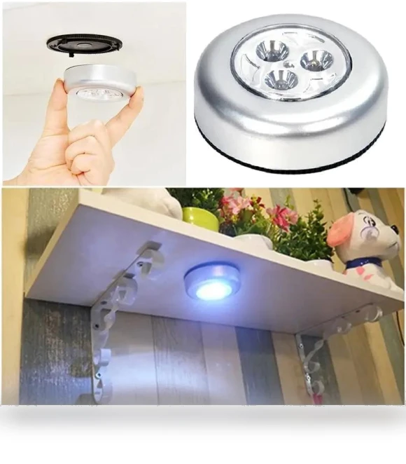 3 LED Battery Powered Touch Lamp — Standing Lights, Lansoon Electronics