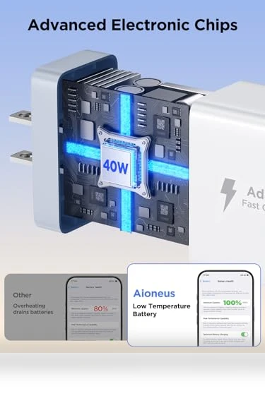 4-Ports Type C Fast Phone Charging Cube — Chargers, CHONGZHENG (HK)CO. ,LIMITED