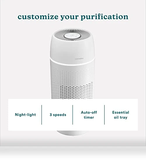 5-in-1 PetPlus UV-C Air Purifier — Activated Carbon Air Purifiers, Homedics
