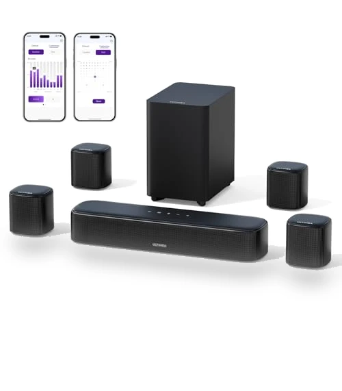 7.1ch Virtual Surround Sound Bar — Home Entertainment Systems, Ultimea