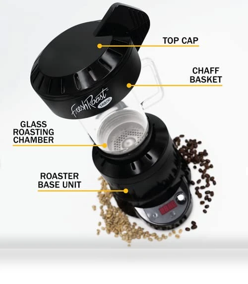 Automatic Coffee Bean Roaster — Electric Blade Coffee Grinders, Fresh Roast