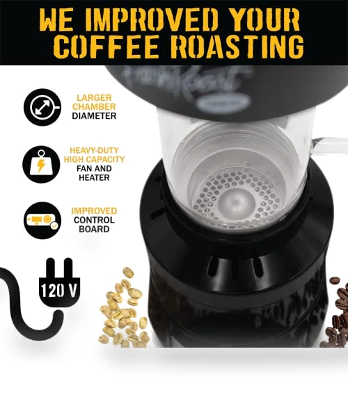 Automatic Coffee Bean Roaster — Electric Blade Coffee Grinders, Fresh Roast