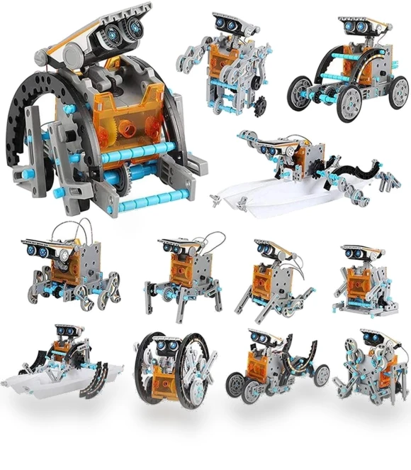 DIY Solar-Powered Robot Toy — Solar Power, Ziguiyuan
