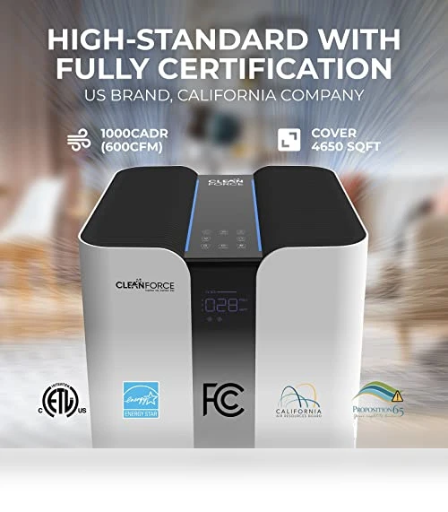 Extra large Air Purifier — HEPA Air Purifiers, CLEANFORCEAIR