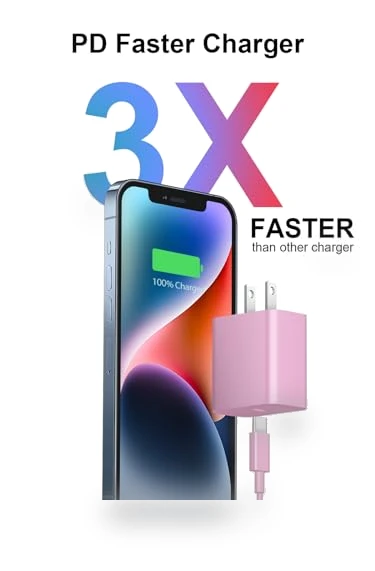 Fast Charger 20W PD USB C Wall Charger with 6FT Fast Charging Cable — Chargers, Shenzhen Dipinle Technology Co., Ltd