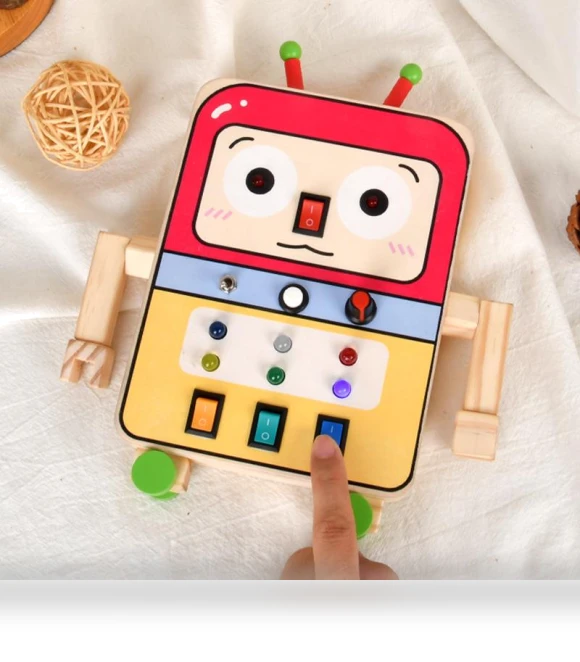 Interactive LED Robot Board — Interactive Learning Devices, Super Go