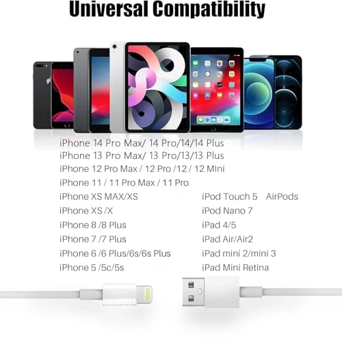 Lightning to USB Charging Cable — Cables, PGQBS