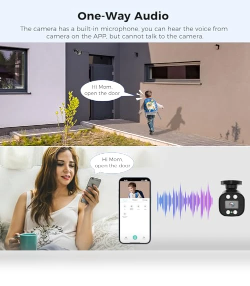 Outdoor Security Camera System — Smart Home Security, Hiseeu