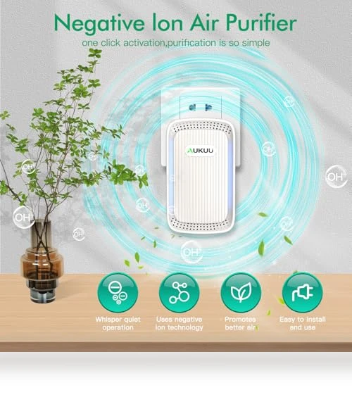 Plug In Negative Ion Air Purifiers — Activated Carbon Air Purifiers, AUKUU