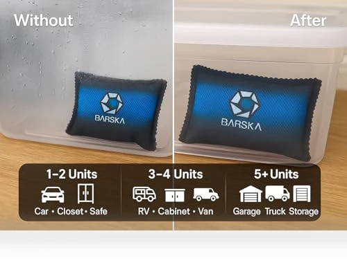 Rechargeable Desiccant Dehumidifier — Air Moisture Control, Barska