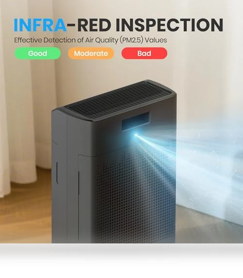 Smart Air Purifier — Activated Carbon Air Purifiers, FLANUR