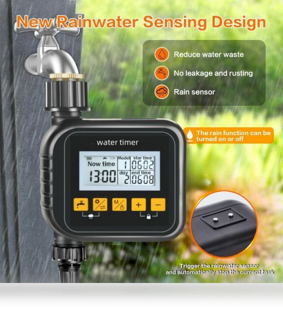 Smart Automatic Watering Controller with Rain Sensor — Controllers, TrendVibeCN