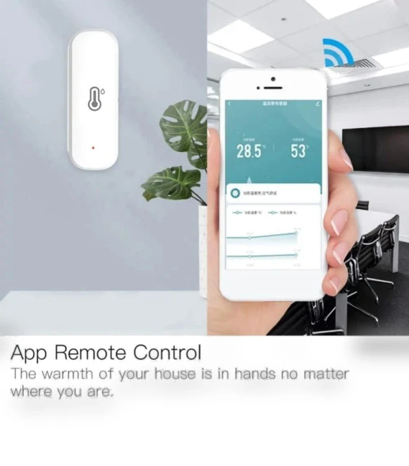 Smart Humidity and Temperature Monitor — Home Climate Control, BooPai