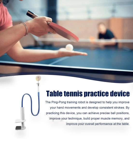 Table Tennis Training Robot — Tabletop Table Tennis, Atiny
