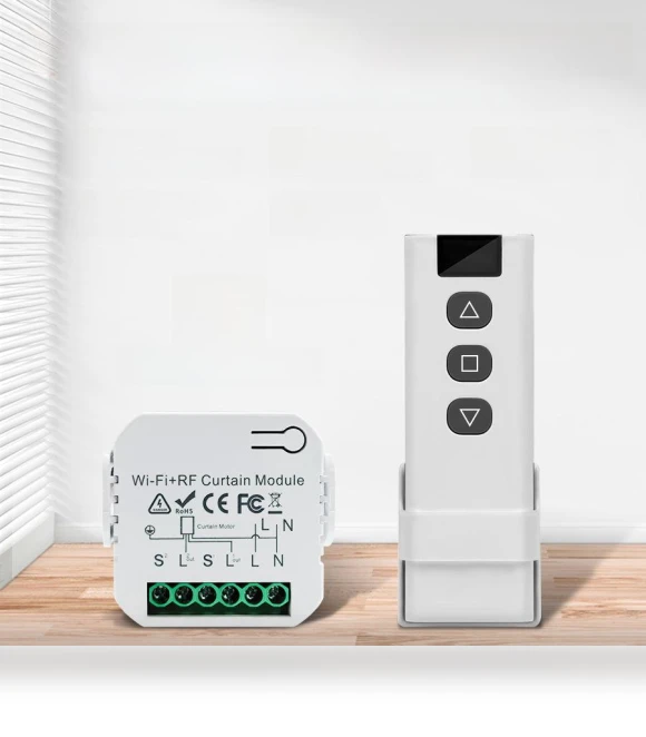 WiFi Smart Curtain Switch — Smart Home Hubs & Controllers, TrendVibeCN