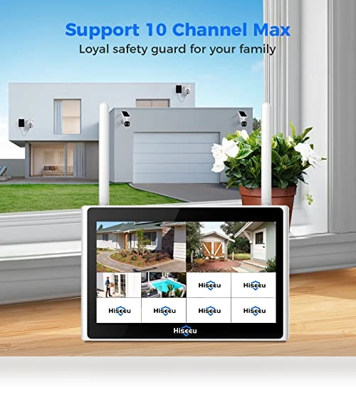 Wireless Security Camera System Outdoor — Security Cameras, Hiseeu