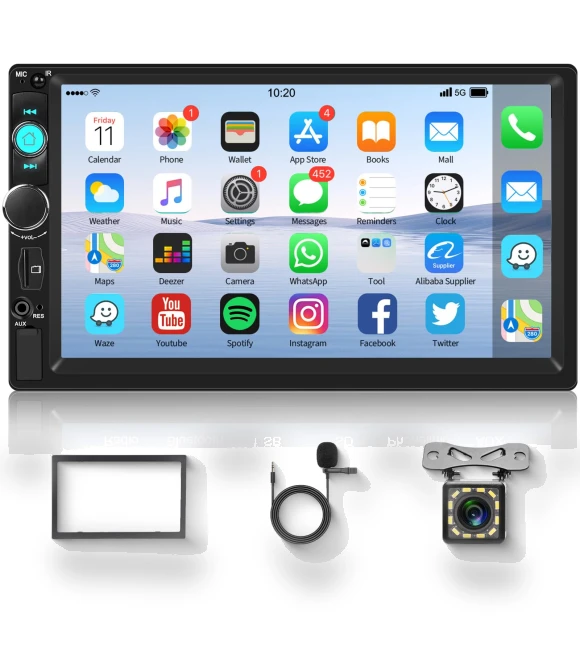 2Din Car Multimedia Player — Stereo Receivers, Hodozzy