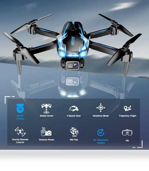 2K HD FPV Drone with Camera — Drones, Loiley