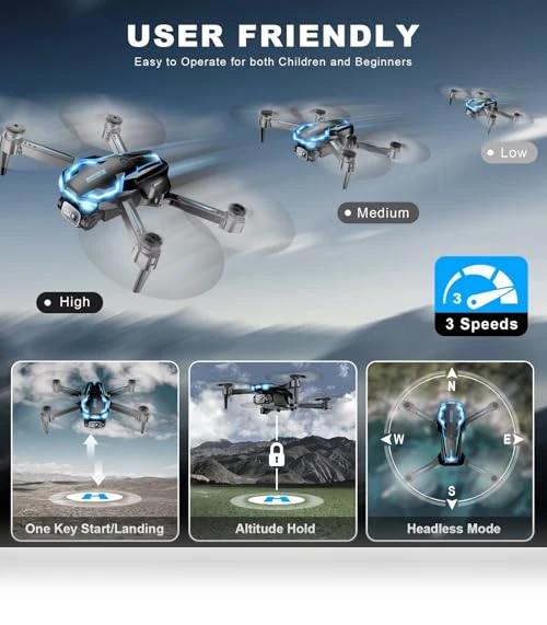 2K HD FPV Drone with Camera — Drones, Loiley