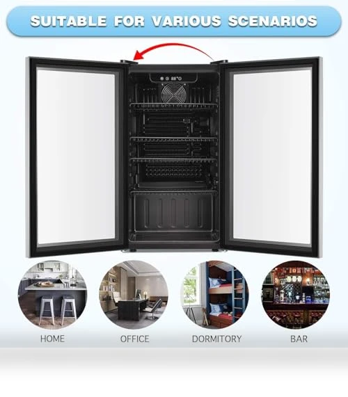 Beverage Refrigerator Cooler — Drink Coolers, Antarctic Star