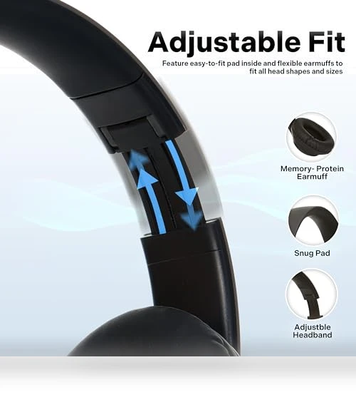 Bluetooth Headphones Over Ear — In-Ear Headphones, iJoy
