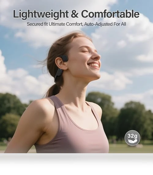 Bone Conduction Headphones — Over-Ear Headphones, Cevinily