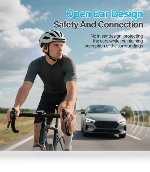 Bone Conduction Headphones — Over-Ear Headphones, Cevinily