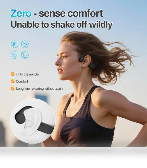 Bone Conduction Headphones — Over-Ear Headphones, Cevinily