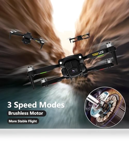 Brushless Motor Drone with LCD Screen — Drones, Toladrone