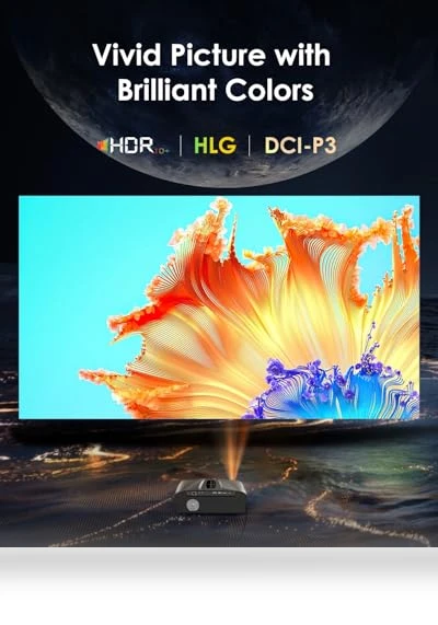 Daylight Projector 4K Ultra HD — Home Theater Projectors, CIVE