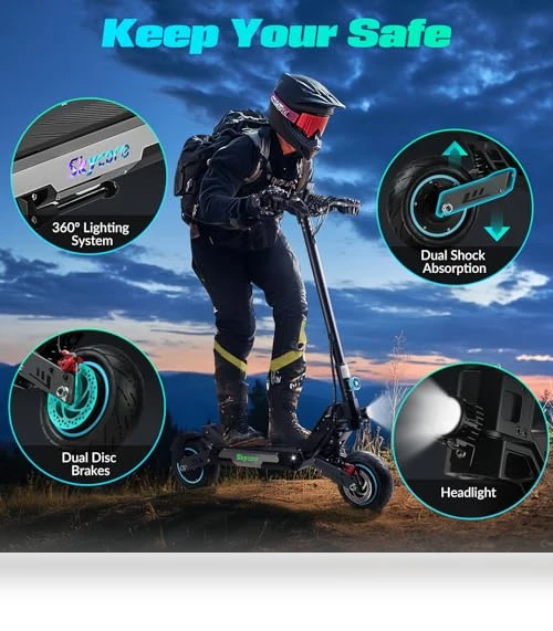 Electric Scooter for Adults — Electric Self-Balancing Scooters, Skycore