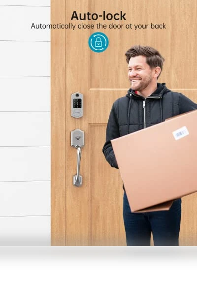 Fingerprint Smart Deadbolt — Padlocks & Hasps, HEANTLE