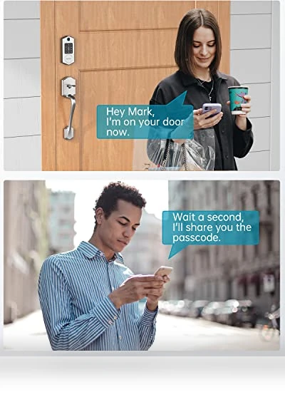 Fingerprint Smart Deadbolt — Padlocks & Hasps, HEANTLE