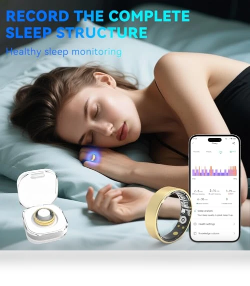 Fitness Tracker Ring — Smart Rings, MUMUCREAM