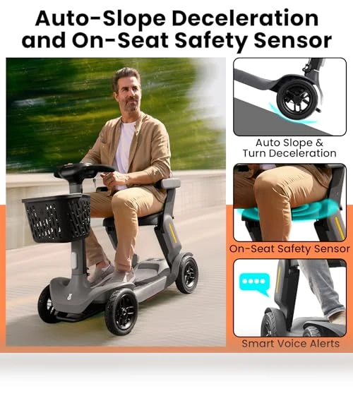 Foldable Mobility Scooter — Electric Self-Balancing Scooters, Glashow