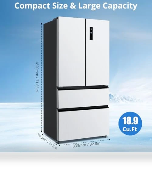 French Door Refrigerator — Mini Fridges, HobbyField
