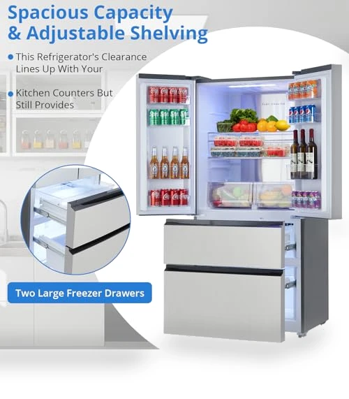 French Door Refrigerator — Mini Fridges, HobbyField