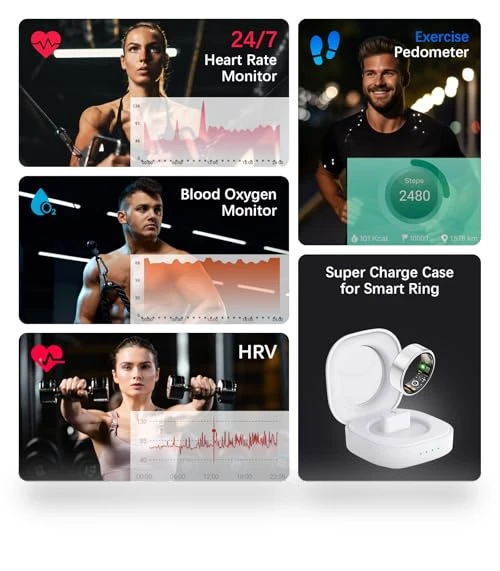 Health Tracker Ring — Smart Rings, KNGAD