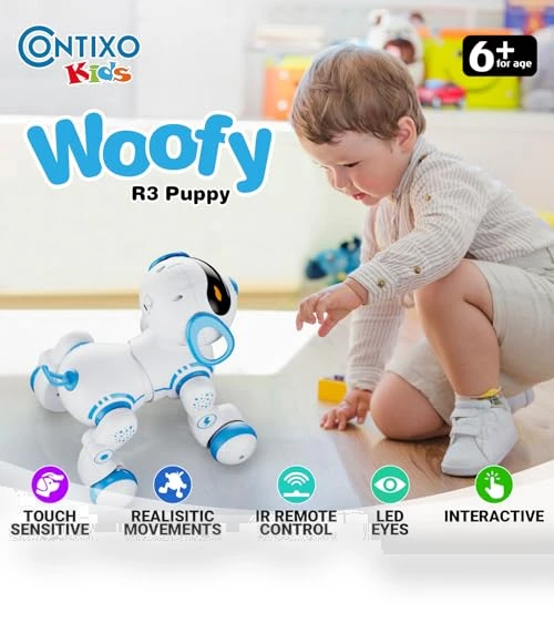 Interactive Smart Dancing Robot Dog — Interactive Figures & Robots, Contixo