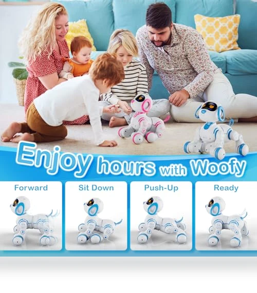 Interactive Smart Dancing Robot Dog — Interactive Figures & Robots, Contixo