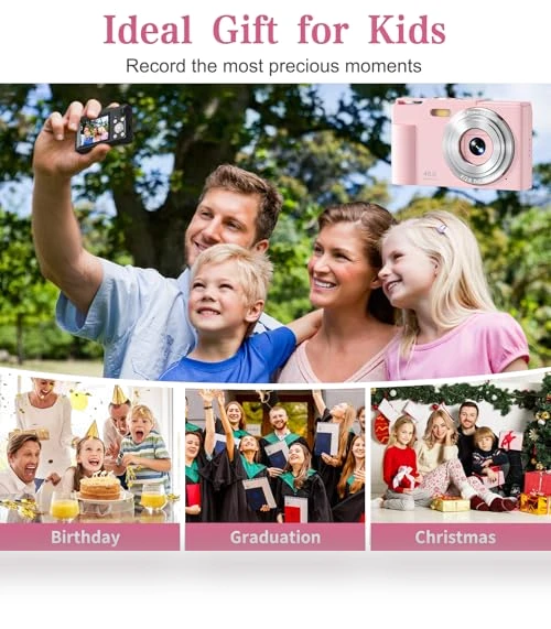 Kids Point and Shoot Camera — Compact Digital Cameras, OEDIM