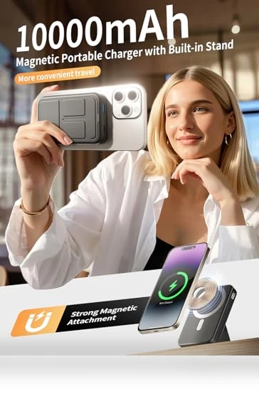 Magnetic Portable Charger — Chargers, Anshi Shengying (Shenzhen) Technology Co., Ltd.