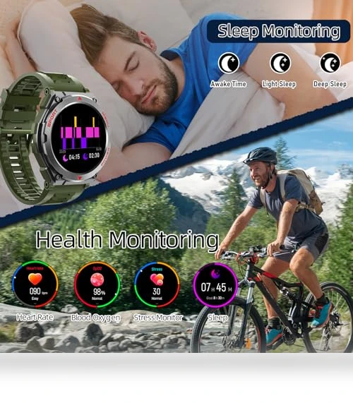 Military Smart Watch — Smartwatches, Bvlrksc