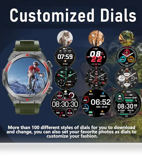 Military Smart Watch — Smartwatches, Bvlrksc