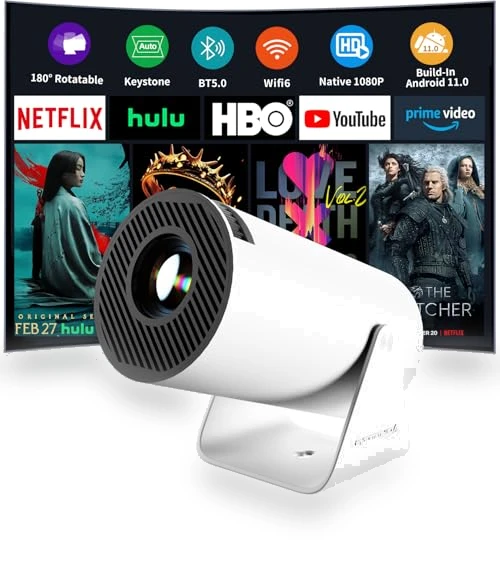Mini Portable Projector — Home Theater Projectors, Olymmons