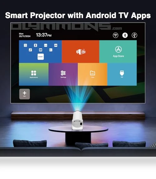 Mini Portable Projector — Home Theater Projectors, Olymmons