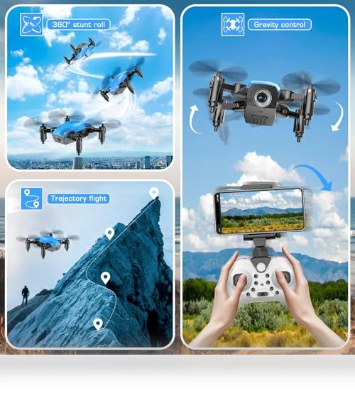 Mini RC Quadcopter Toy with Camera — Drones, SUMEAUT